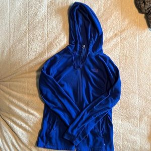 The North Face full zip fleece hoodie